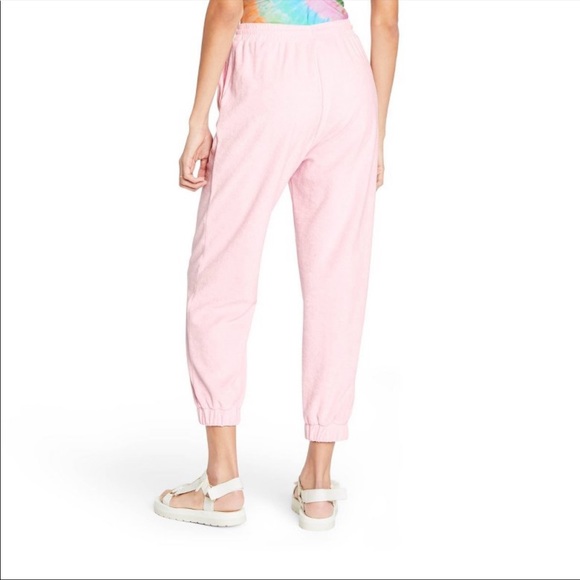 Stoney Clover Lane by Target pink terrycloth pants size small NWT. - Picture 2 of 8